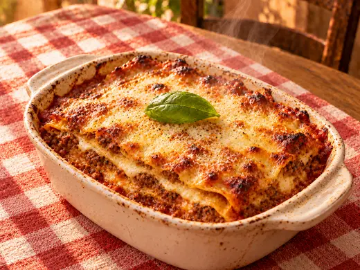 Lasagnas de Pizza Azzis, pizzería italiana en Providencia